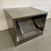 RVS Afzuigkap Dampkap met lamellen filter 100 x 80 cm Doos Box model Horeca - Afbeelding 2