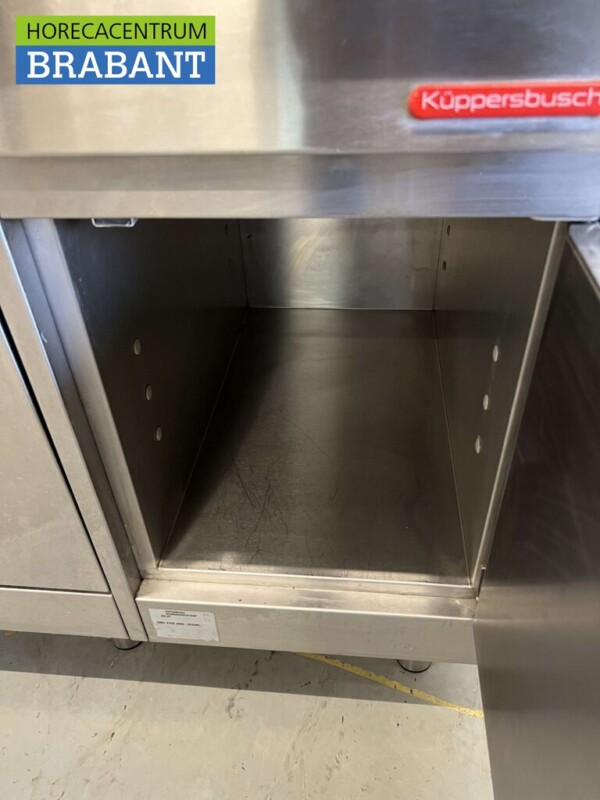 RVS Kuppersbusch Multikoker Multicooker Braadpan braadslede braadslee 150 cm 400V Horeca - Afbeelding 7