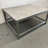 RVS Plateau tafel 120 x 100 x 56 Horeca - Afbeelding 3