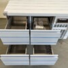RVS Coreco Premium koelwerkbank 4 laden 1/1 gastronorm 134,5 cm Horeca - Afbeelding 4
