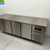 RVS Coreco Premium koelwerkbank 4 deuren 1/1 gastronorm 224,5 cm Horeca - Afbeelding 2