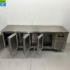 RVS Coreco Premium koelwerkbank 4 deuren 1/1 gastronorm 224,5 cm Horeca - Afbeelding 4