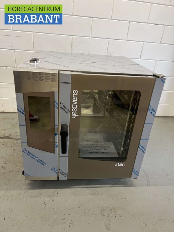 RVS Yesovens Taos Oven Stoomoven Combisteamer Steamer 6 x 60/40 cm 400V Horeca