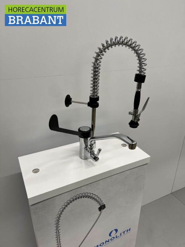 Monolith Voorspoeldouche Spoelkraan met eengreepsmengkraan mengkraan Horeca - Afbeelding 3