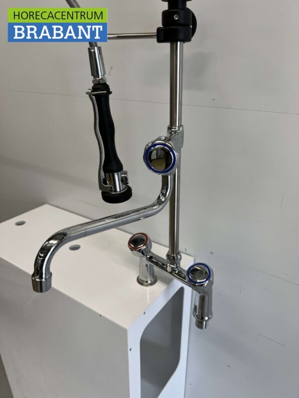 Monolith Voorspoeldouche Spoelkraan met mengkraan Dubbel gat Horeca - Afbeelding 2