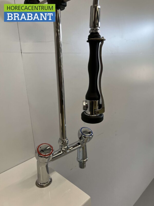 Monolith Voorspoeldouche Spoelkraan met mengkraan Dubbel gat Horeca - Afbeelding 2