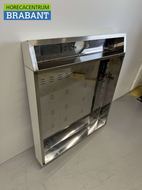 RVS Moretti Afzuigkap Dampkap voor pizzaoven 85,5 x 98 cm Horeca - Afbeelding 3