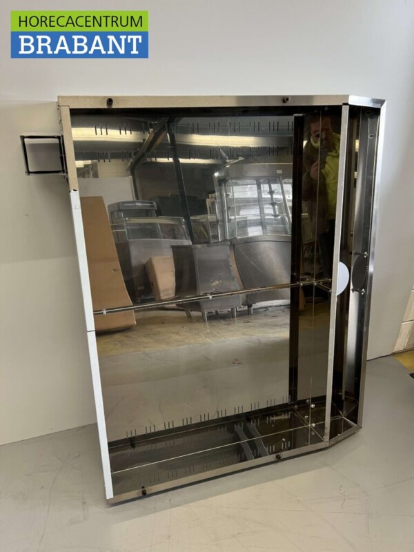 RVS Moretti Afzuigkap Dampkap voor pizzaoven 132,5 x 109 cm Horeca - Afbeelding 3