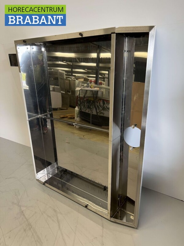 RVS Moretti Afzuigkap Dampkap voor pizzaoven 132,5 x 109 cm Horeca - Afbeelding 4