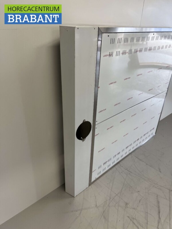 RVS Moretti Afzuigkap Dampkap voor pizzaoven 132 x 148,5 cm Horeca - Afbeelding 2