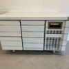 RVS Coreco Premium koelwerkbank 2 laden en 1 deur 1/1 gastronorm 134,5 cm Horeca