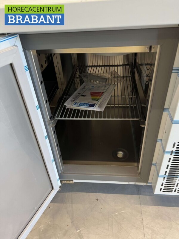 RVS Coreco Premium koelwerkbank 2 laden en 1 deur 1/1 gastronorm 134,5 cm Horeca - Afbeelding 5