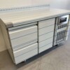 RVS Coreco Premium vrieswerkbank 2 laden en 1 deur 1/1 gastronorm 134,5 cm Horeca - Afbeelding 3