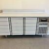 RVS Coreco Premium vrieswerkbank 3 deuren 1/1 gastronorm 179,5 cm Horeca