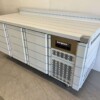 RVS Coreco Premium vrieswerkbank 3 deuren 1/1 gastronorm 179,5 cm Horeca - Afbeelding 2