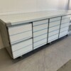 RVS Coreco Premium koelwerkbank 2 laden en 3 deuren 1/1 gastronorm 224,5 cm Horeca - Afbeelding 3