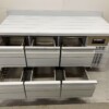 RVS Coreco Premium vrieswerkbank 6 laden 1/1 gastronorm 179,5 cm Horeca - Afbeelding 4