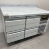 RVS Coreco Premium vrieswerkbank 4 laden 1/1 gastronorm 134,5 cm Horeca - Afbeelding 3