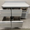 RVS Coreco Premium vrieswerkbank 4 laden 1/1 gastronorm 134,5 cm Horeca - Afbeelding 4