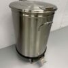RVS Prullenbak afvalbak vuilnisbak met voetbediening 100 liter Horeca - Afbeelding 3