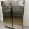 RVS Dubbeldeurs 2-deurs Vriezer Vrieskast Monoblock 1350 liter 230V Horeca - Afbeelding 2