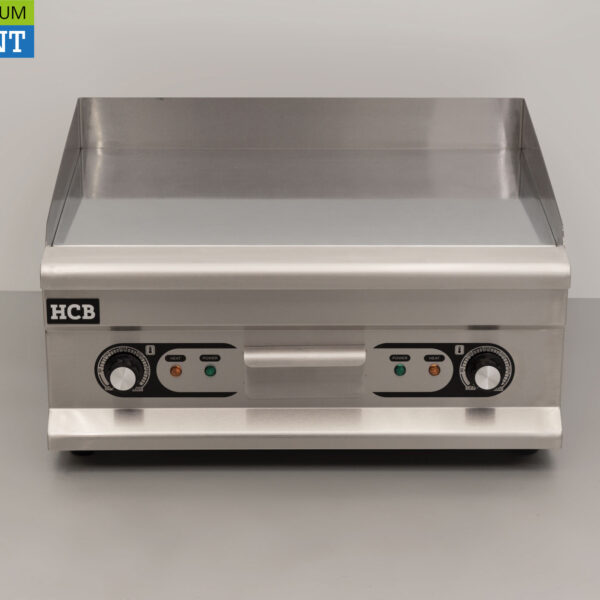 RVS Spiegel Grillplaat Bakplaat Chroom bakplaat 60 cm 400V Horeca