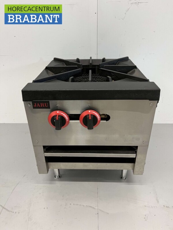 RVS Hokker Wokbrander Wok 24,7 kW Propaan gas Horeca