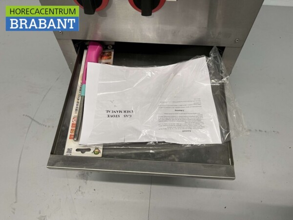RVS Hokker Wokbrander Wok 24,7 kW Propaan gas Horeca - Afbeelding 5