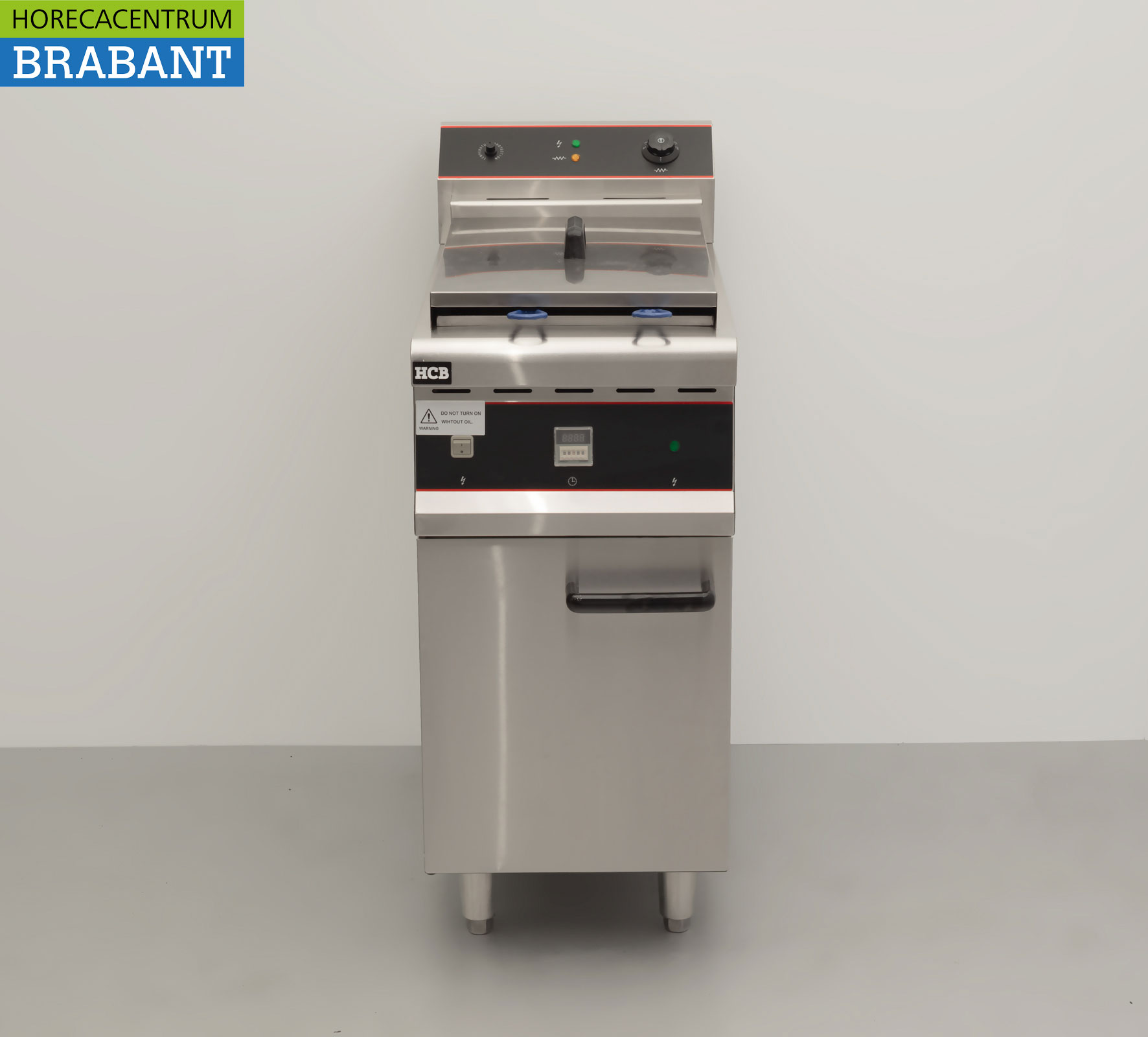 HCB RVS Friteuse Frituur 30 liter 10 kW 400V Horeca