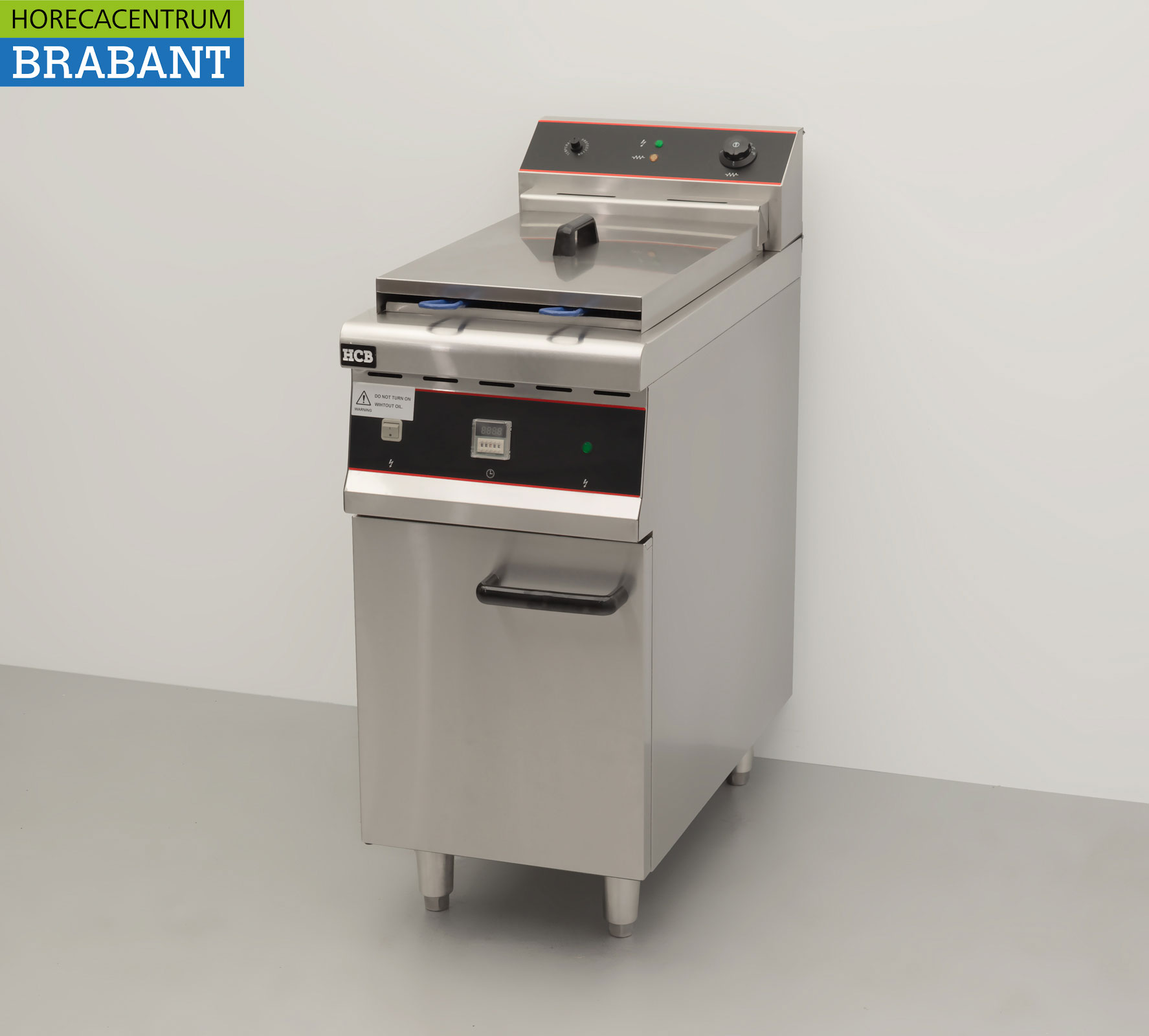 HCB RVS Friteuse Frituur 30 liter 10 kW 400V Horeca - Afbeelding 2