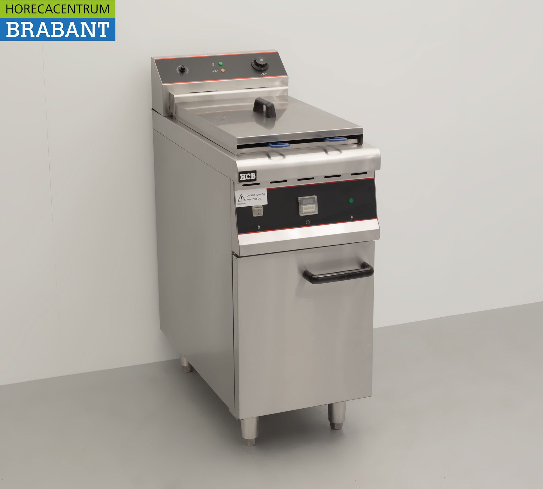 HCB RVS Friteuse Frituur 30 liter 10 kW 400V Horeca - Afbeelding 3