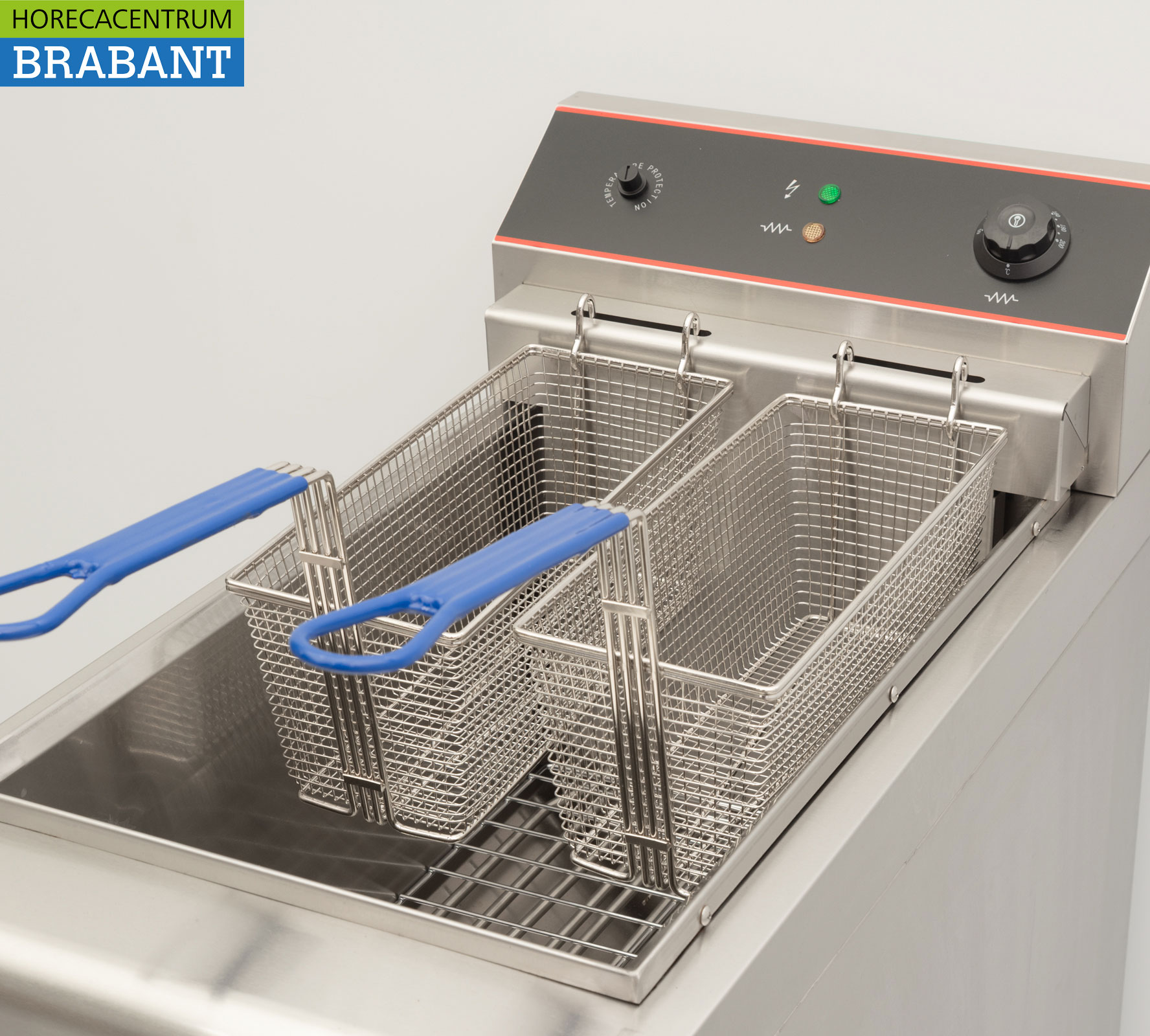 HCB RVS Friteuse Frituur 30 liter 10 kW 400V Horeca - Afbeelding 4