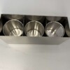HCB RVS Sauzenbar 3 Dubbele Sauspomp Sausdispenser 3 x 4 liter Horeca - Afbeelding 6
