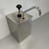 HCB RVS Sauzenbar Sauspomp Sausdispenser 4 liter Horeca - Afbeelding 3