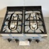 RVS Olis Opzet 4 pits Fornuis Gasfornuis Kookplaat 80 cm 24,8 kW GAS Horeca - Afbeelding 2