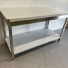 RVS Werktafel Tafel Basic-line 140 x 60 x 85 cm Horeca - Afbeelding 3