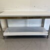 HCB RVS Werktafel Tafel Basic-line 160 x 60 x 85 cm Horeca