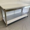 HCB RVS Werktafel Tafel Basic-line 160 x 60 x 85 cm Horeca - Afbeelding 3