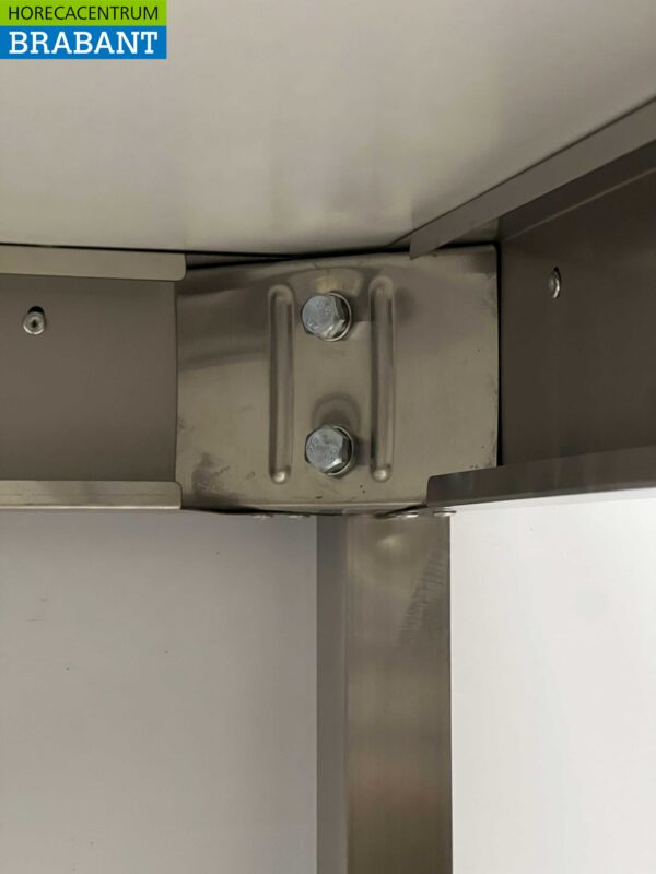 RVS HCB Verrijdbare Werktafel Tafel Op Wielen 180 x 70 x 85 cm Horeca - Afbeelding 4