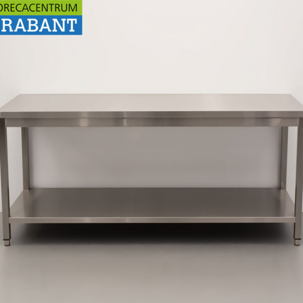 HCB RVS Werktafel Tafel Basic-line 180 x 60 x 85 cm Horeca