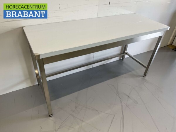 RVS Werktafel RVS Tafel Basic-line 160 x 60 x 85 cm Horeca - Afbeelding 3