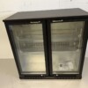 Backbar Barkoeling Glazen klapdeuren 218 liter 90 cm 230V Horeca