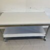RVS Verrijdbare Werktafel Tafel Op Wielen 160 x 70 x 85 cm Horeca - Afbeelding 4
