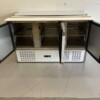 RVS Saladette Koelwerkbank 3 deuren 1/1 GN 137 cm 230V Horeca - Afbeelding 6