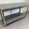 RVS Werktafel Tafel Premium-line 140 x 60 x 85 cm Horeca - Afbeelding 3