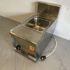 RVS Lotus Frietwarmer Frietwarmhouder 30 cm 230V Horeca - Afbeelding 3