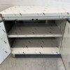 RVS Werkkast Kast Werktafel 2 klapdeuren en 3 laden 140 cm Horeca - Afbeelding 4
