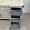 RVS Werkkast Kast Werktafel 2 klapdeuren en 3 laden 140 cm Horeca - Afbeelding 5