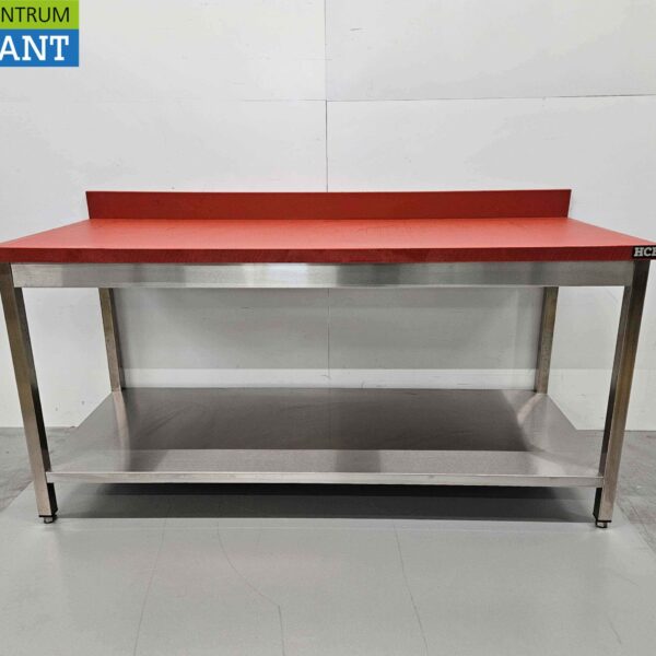 RVS Polyethyleen PE Snijtafel Werktafel Premium-line 180 cm Horeca Slagerij