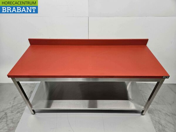 RVS Polyethyleen PE Snijtafel Werktafel Premium-line 180 cm Horeca Slagerij - Afbeelding 4
